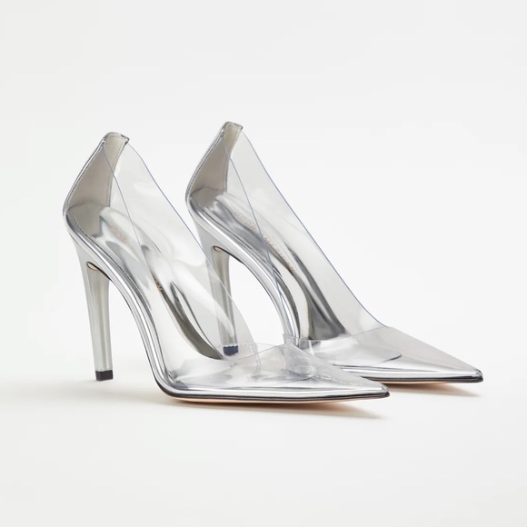 Good American ‘CINDERRELLA’ Pumps - Glass - Picture 7 of 11